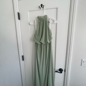 AZAZIE Laundry Sage Bridesmaid dress. Size C!